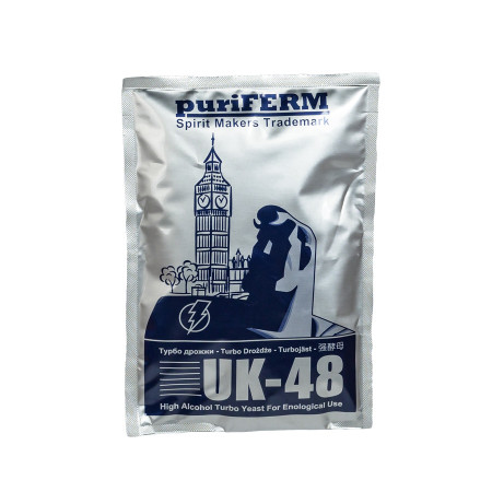 Turbo Yeast alcohol Puriferm UK-48 TURBO (128 gr) в Ульяновске