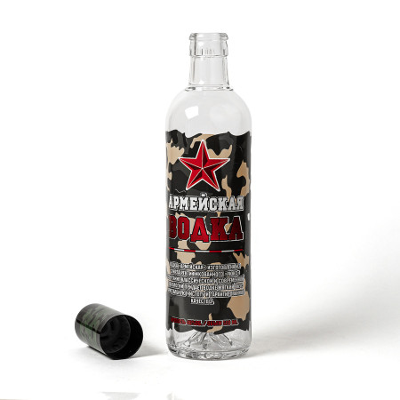 Бутылка сувенирная "Армия" 0,5 литра в Ульяновске